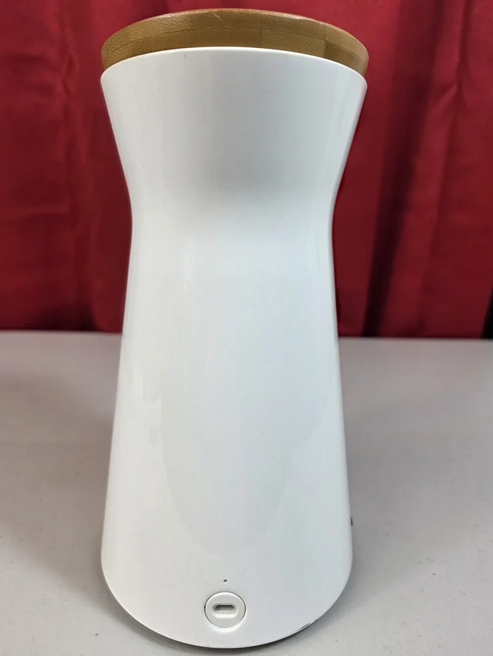 Furbo Dog Camera - White with Wood Top